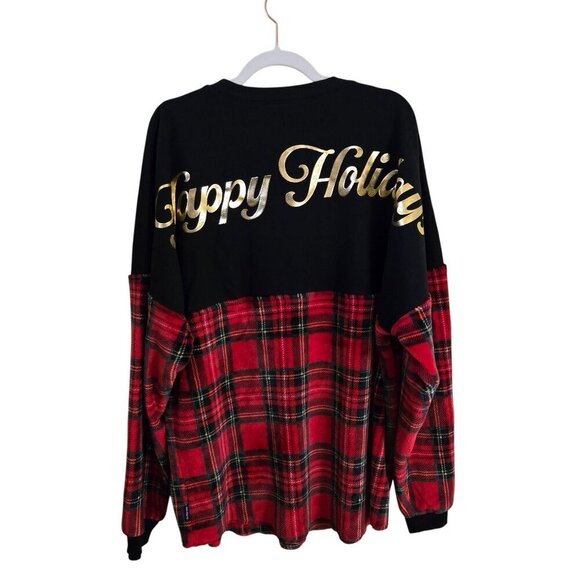 Happy Holidays Spirit Jersey Anaheim Mighty Ducks Rare Cozy Velour Size XL - Picture 3 of 8